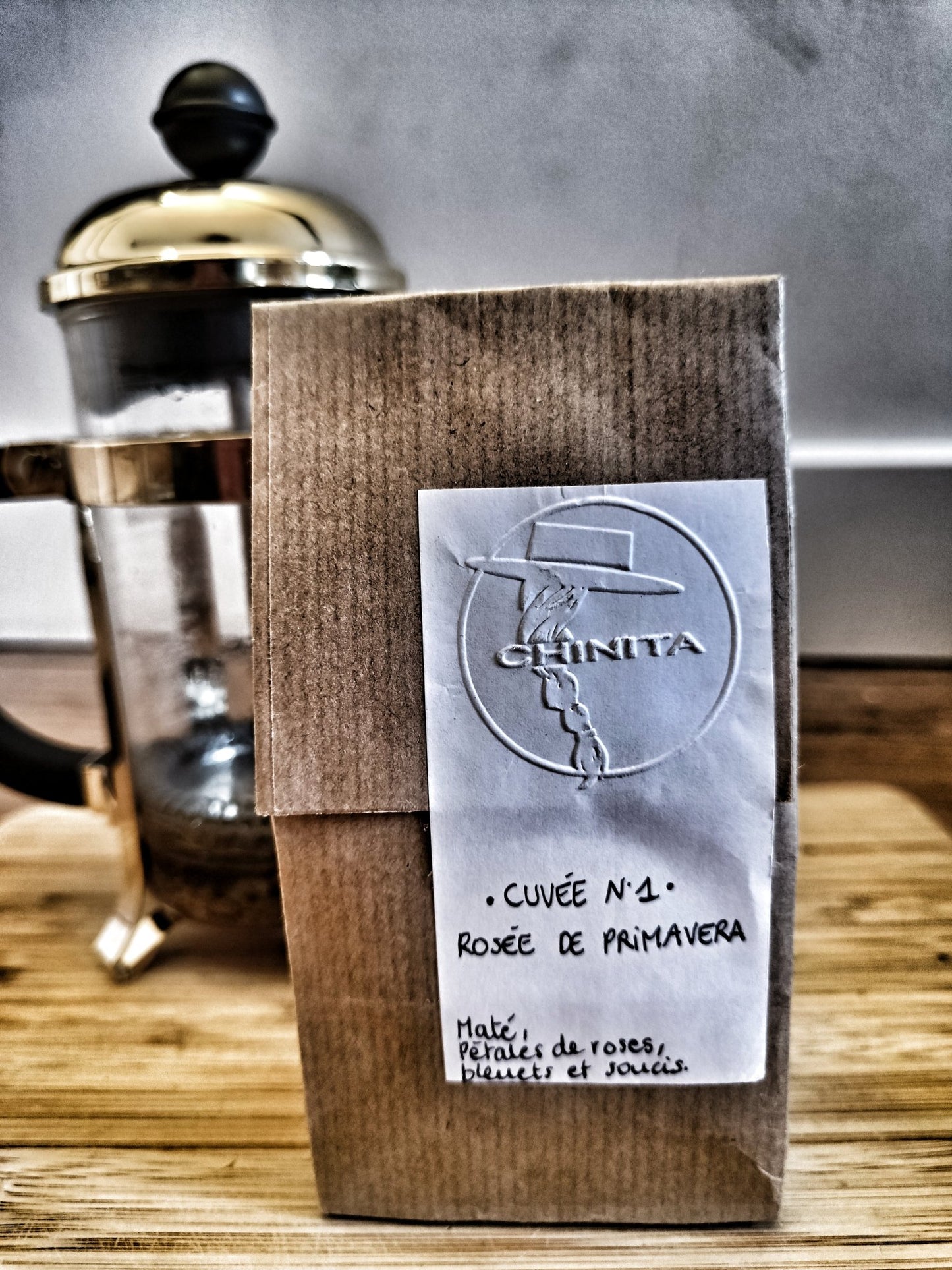 MATÉ | PÉTALES DE ROSE, BLEUET, SOUCI - La Chinita