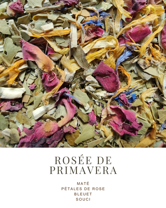 MATÉ | PÉTALES DE ROSE, BLEUET, SOUCI - La Chinita