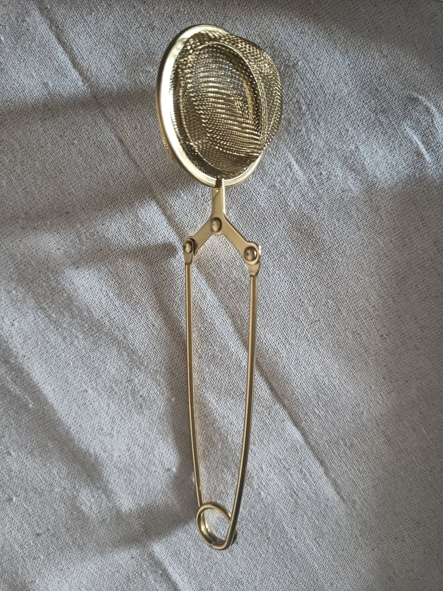 Pince à maté dorée - La Chinita