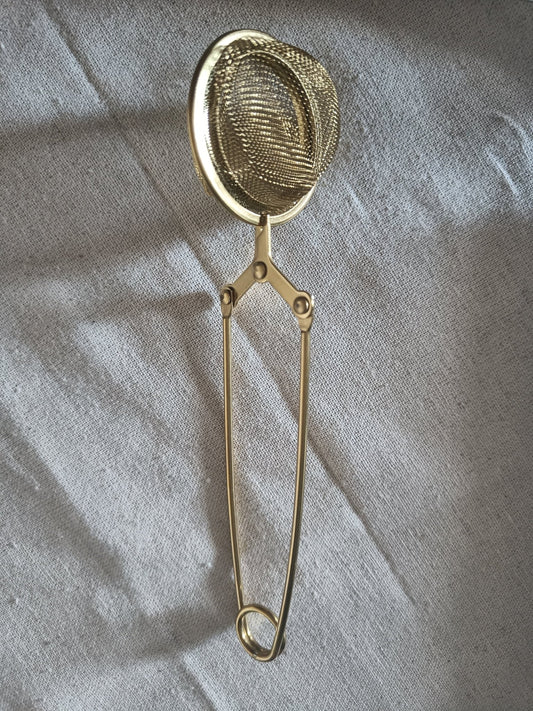 Pince à maté dorée - La Chinita